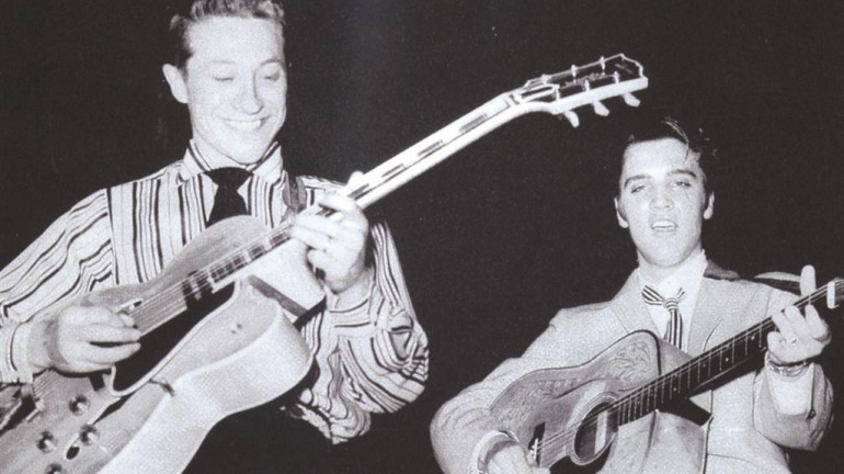 Scotty Moore con Elvis Presley