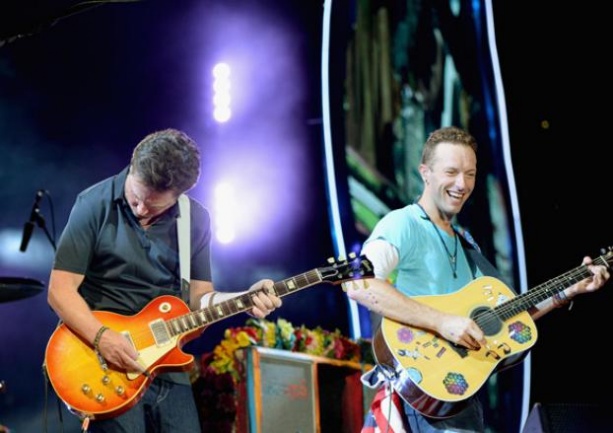 Coldplay y Michael J. Fox