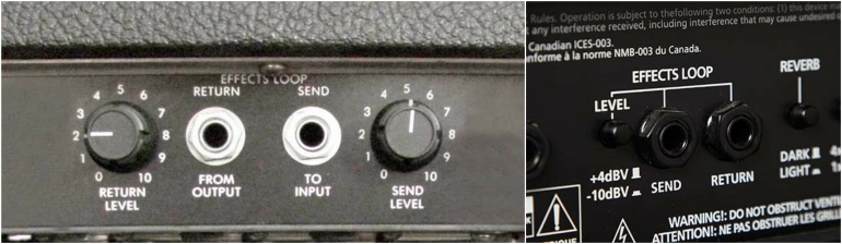 Niveles de loop de efectos