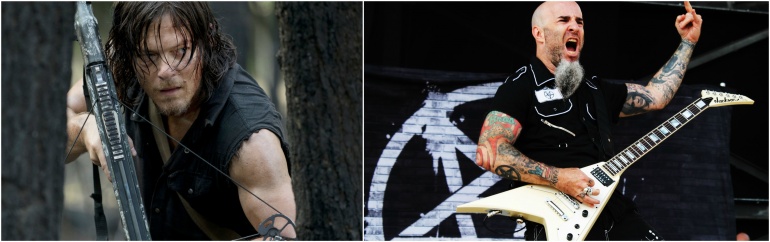 Norman Reedus y Anthrax