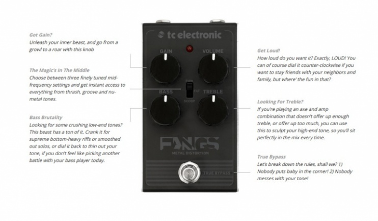 Fangs Metal TC Electronic