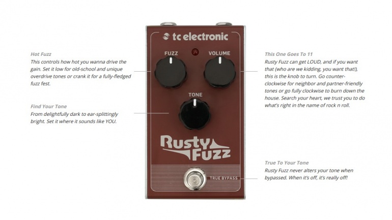 Rusty Fuzz TC Electronic