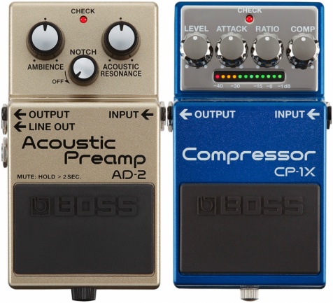 Boss CP-1X y AD-2
