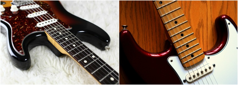 Diapasón stratocaster