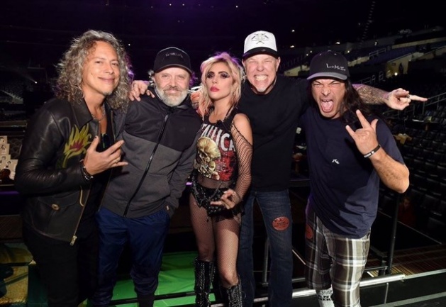 Lady Gaga Metallica