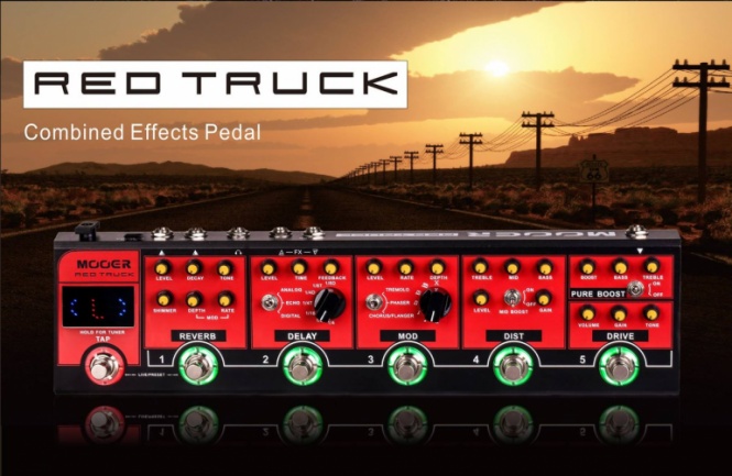 Mooer Red truck