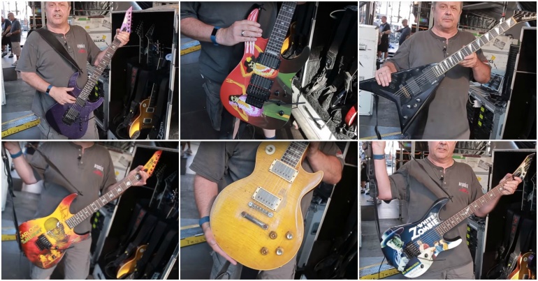 Guitarras de Kirk Hammett