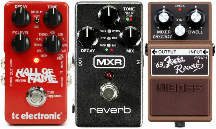Pedales de reverb
