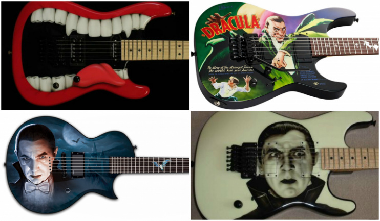 Vampiros Drácula Guitarra