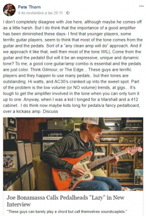 Joe Bonamassa Pete Thorn