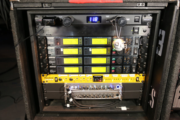Inalámbricos Shure y Gallien Krueger M8800
