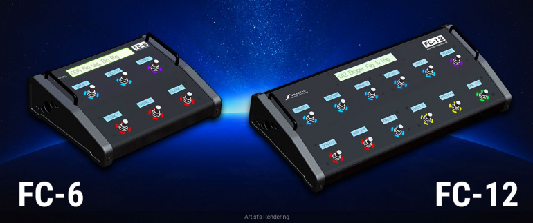 Axe FX pedaleras de control