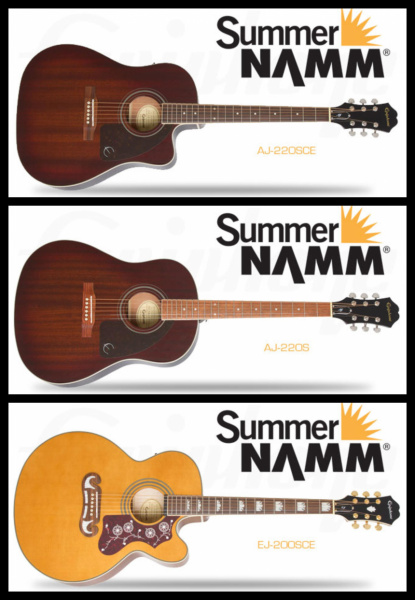 Epiphone Summer NAMM 2018