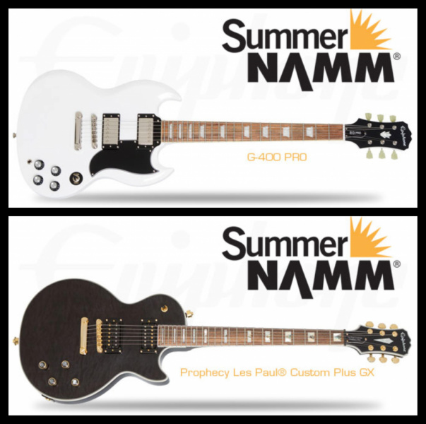 Epiphone Summer NAMM 2018