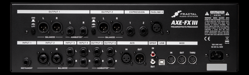 Fractal Audio sustems Axe-Fx III