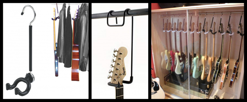 Perchas para guitarras