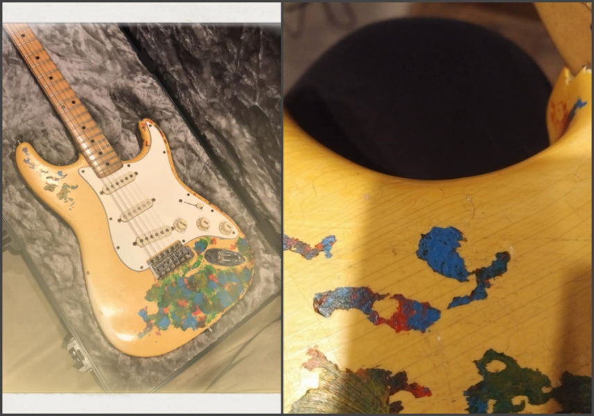 Billy Corgan Strat 2019 detalles