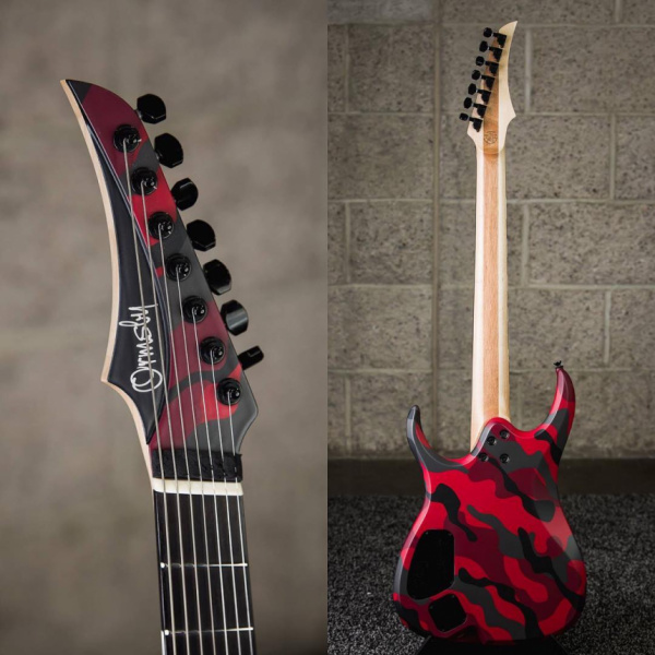 Ormsby Dino Cazares Signature Back Headstock