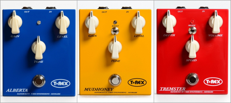 T-Rex pedals