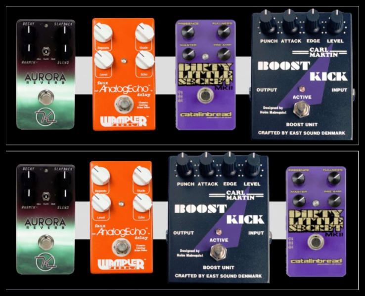 Boost en diferentes posiciones