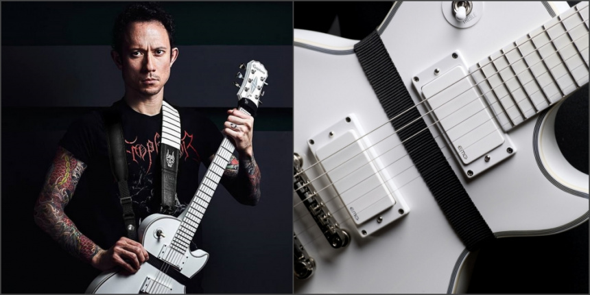 matt-heafy-correa doble les paul