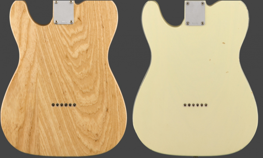 Fender Jimmy Page Mirror Dragon back