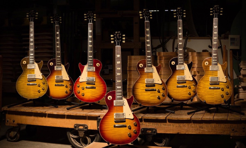 60th Anniversary 1959 Les Paul Standard acabados