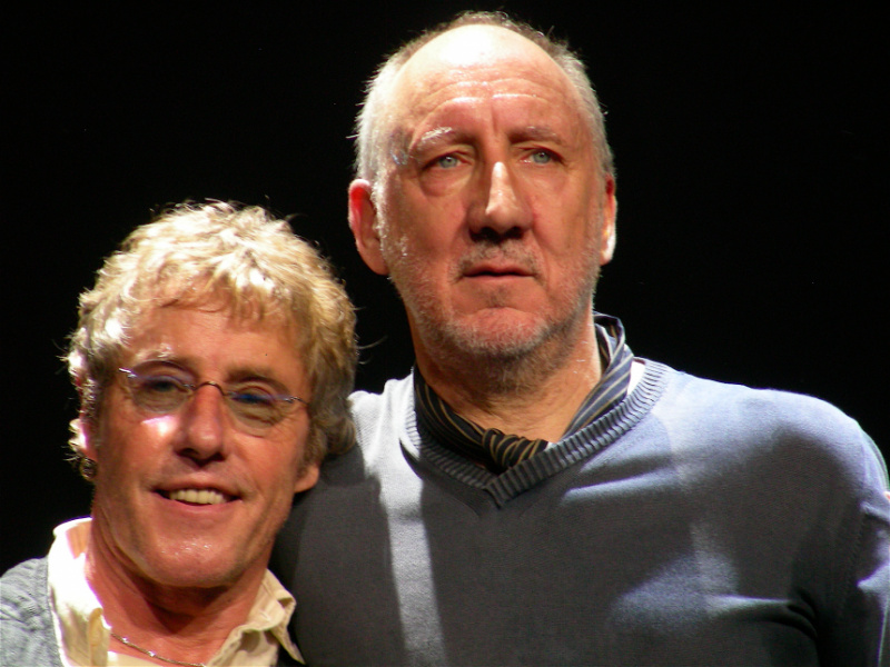 Roger Daltrey y Pete Townshend