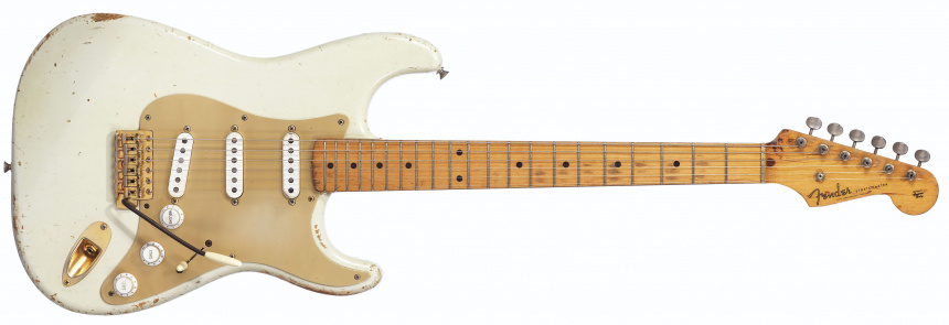 David Gilmour White Strat