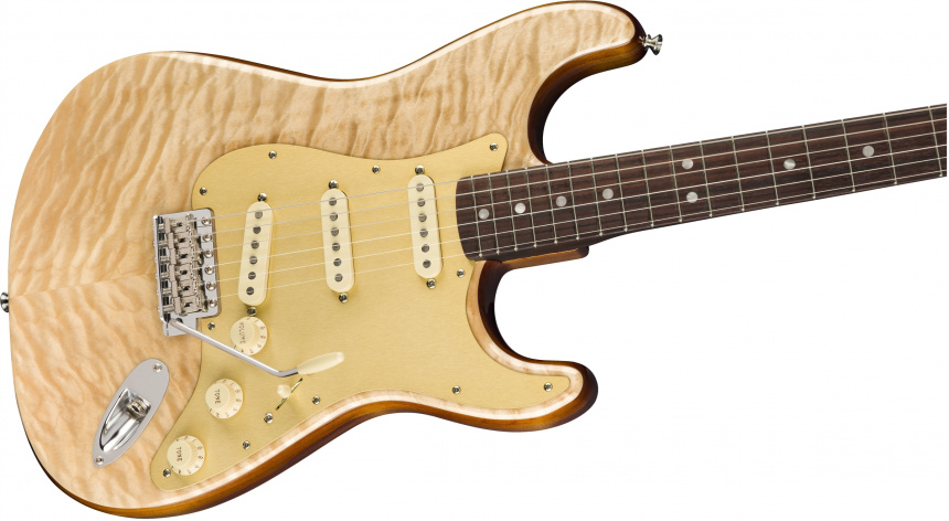 Quilt Maple Top Stratocaster Rarities Collection body