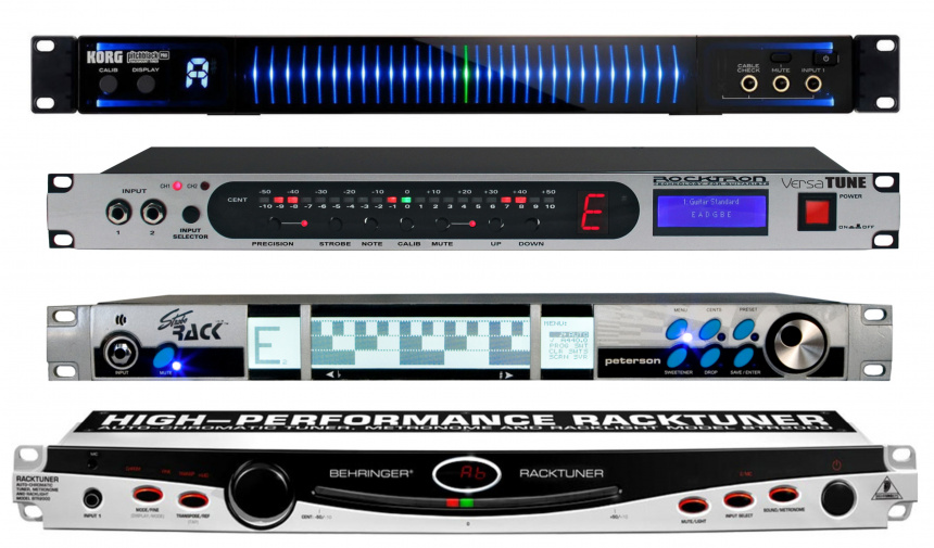 Afinadores en formato rack