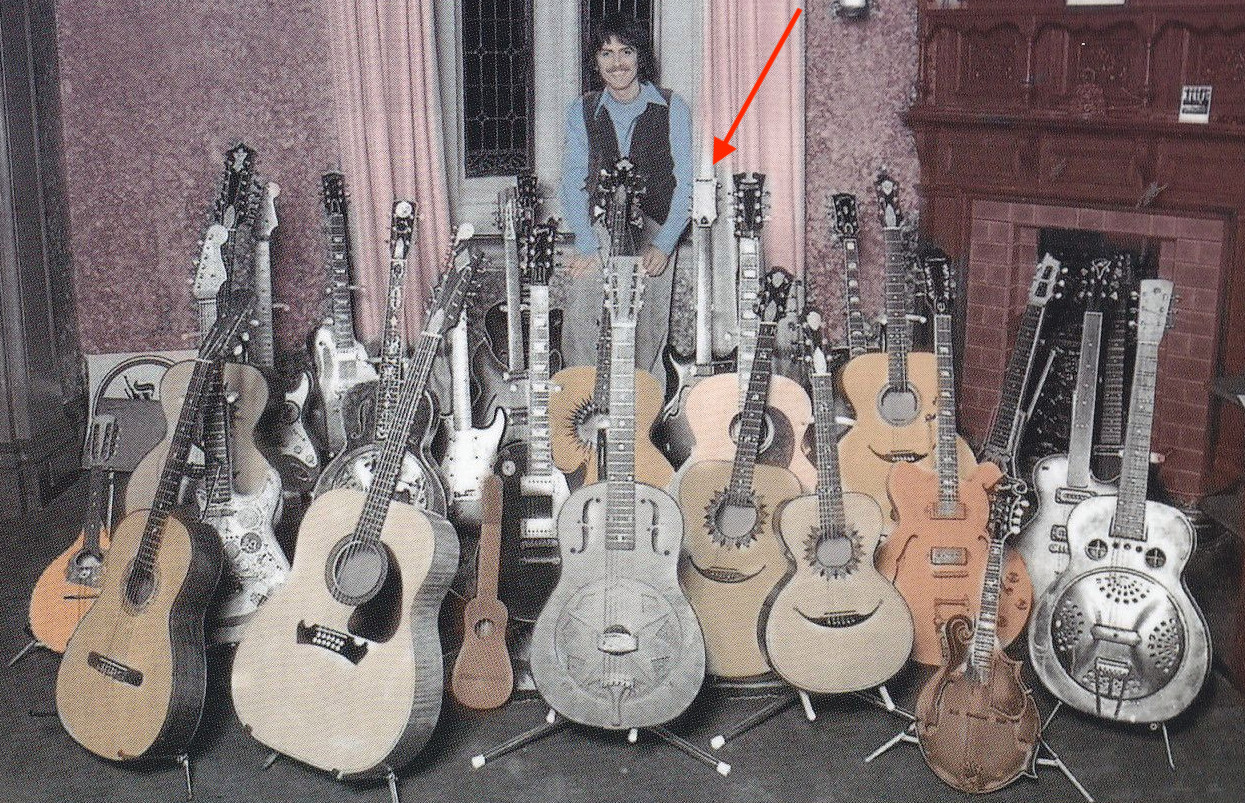 George harrison sales fretless guitar
