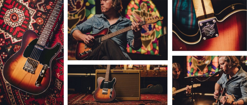 Jason Isbell Custom Telecaster  collage