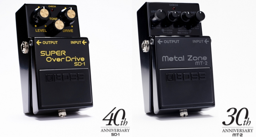 Boss SD-1 y MT-2