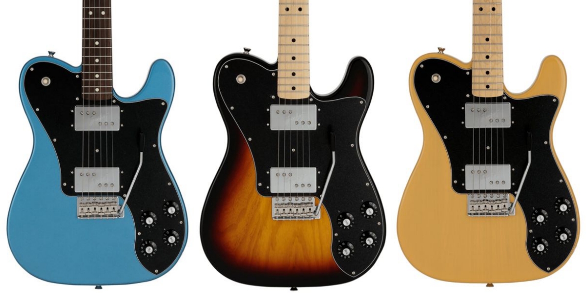 Fender 70s Telecaster Deluxe con vibrato de Strat, ahora en