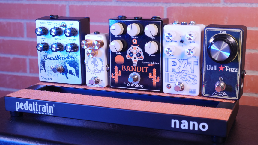 Pedaltrain Nano y pedales