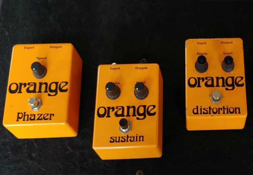 Pedales Orange de los 70