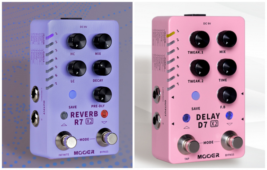 Mooer D7 X2 y R7 X2