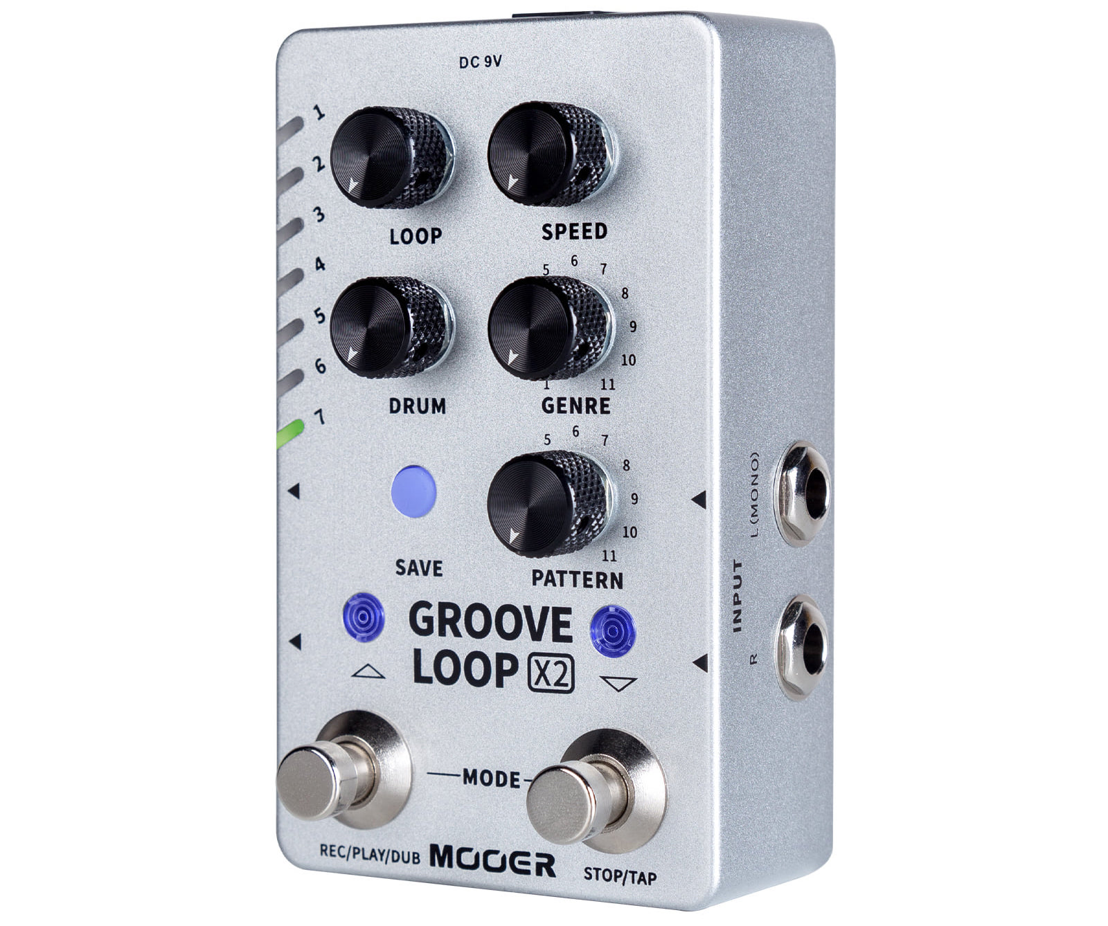 Confinar rock Fuera Mooer Groove Loop X2, versión estéreo y con presets de este looper con caja  de ritmos integrada | Guitarristas