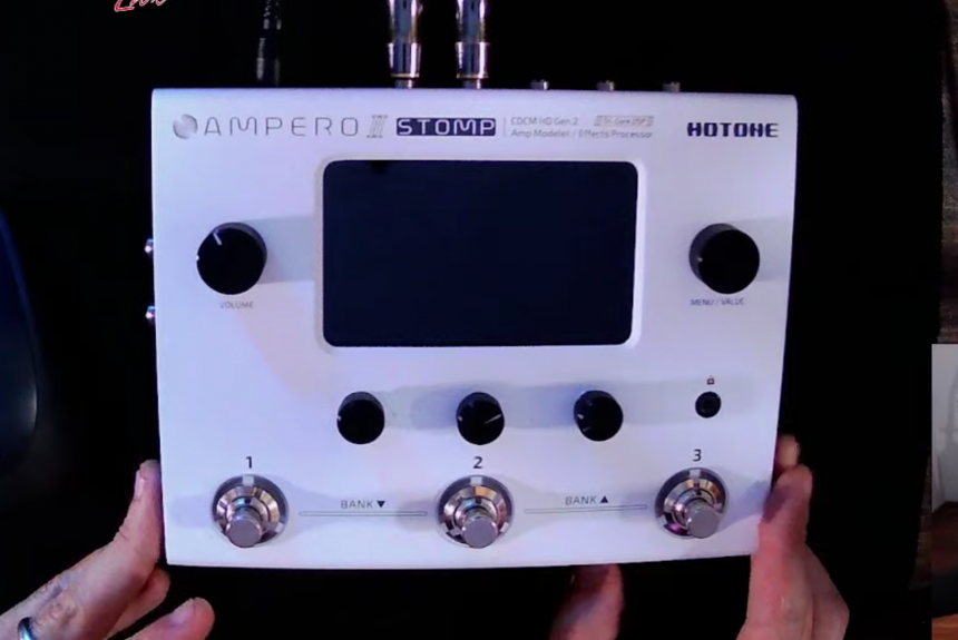 Hotone Ampero 2 Stomp