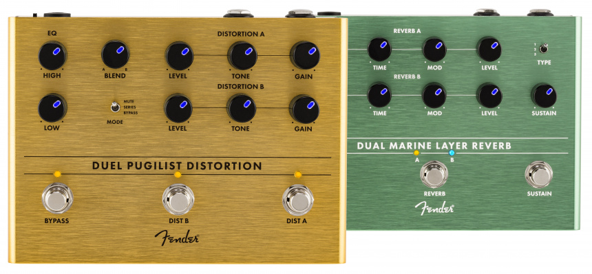 Nuevos pedales Fender