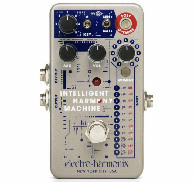 ehx intelligent harmony machine - frontal