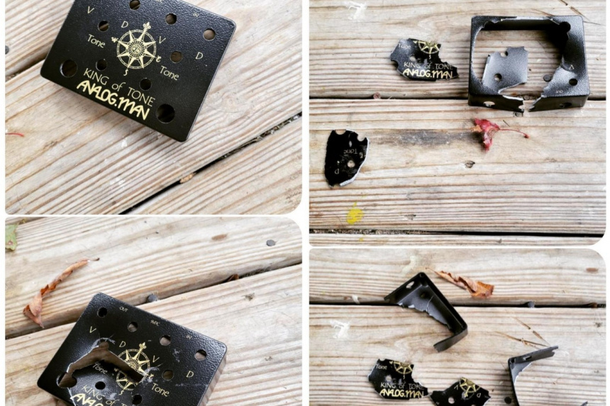 Destrucción de falsificación Analog Man KOT