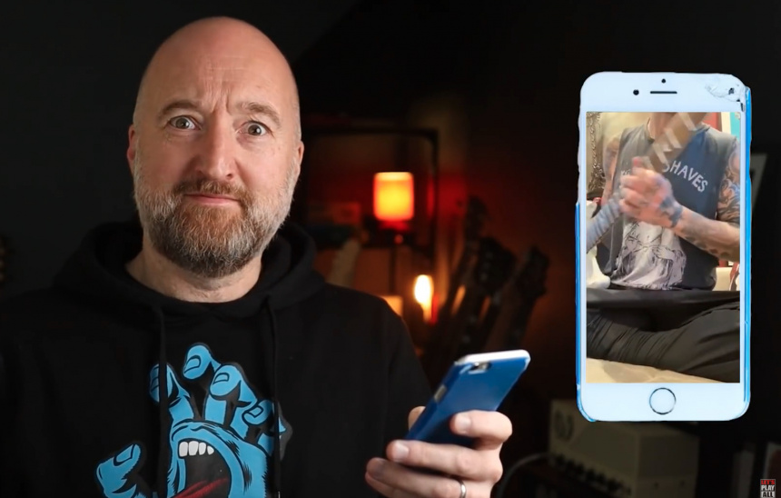 Dave Navarro corrige el riff de Let's Play All