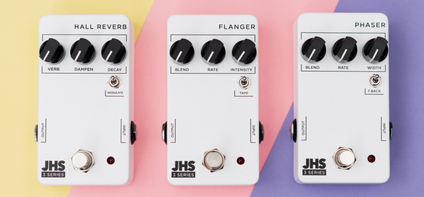 JHS Flanger, Phaser y Hall Reverb