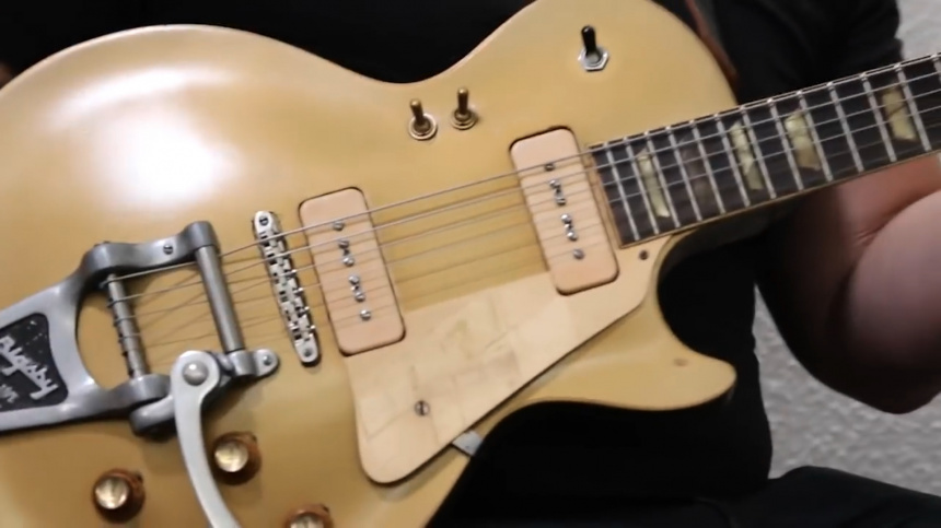 Cuerpo de la Gibson Les Paul Goldtop de 1953 de Linda Lee