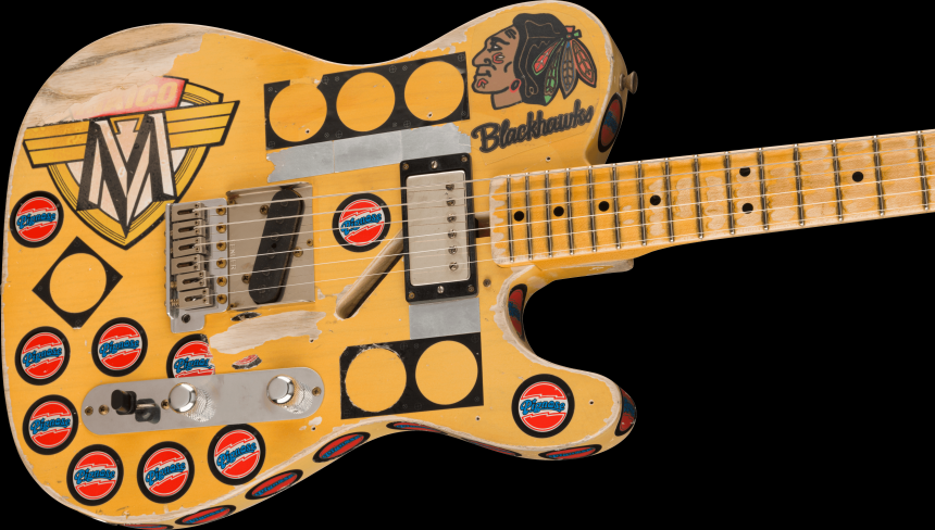 Cuerpo de la Fender Custom Shop Terry Kath Telecaster