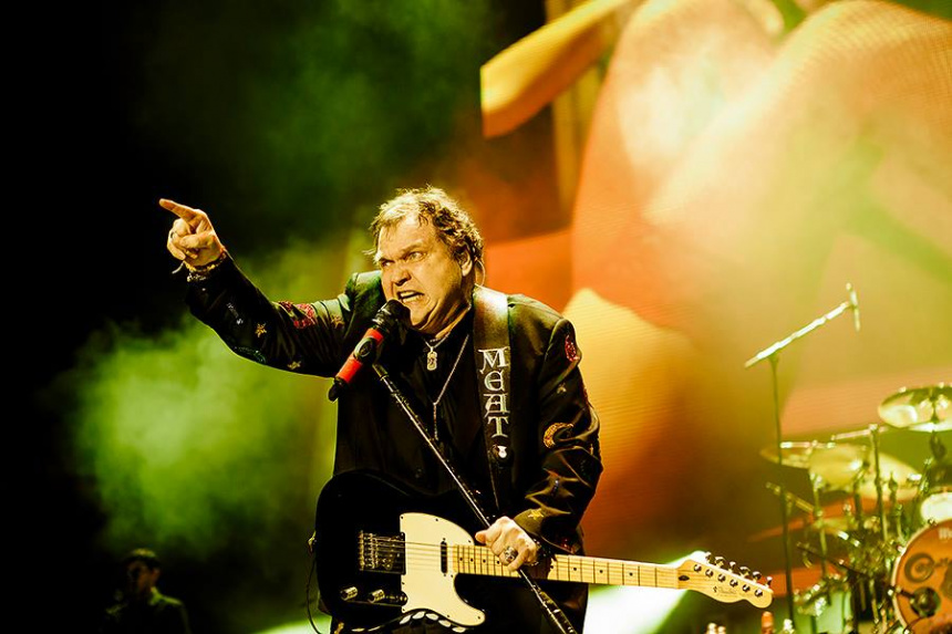 Meat Loaf con Telecaster