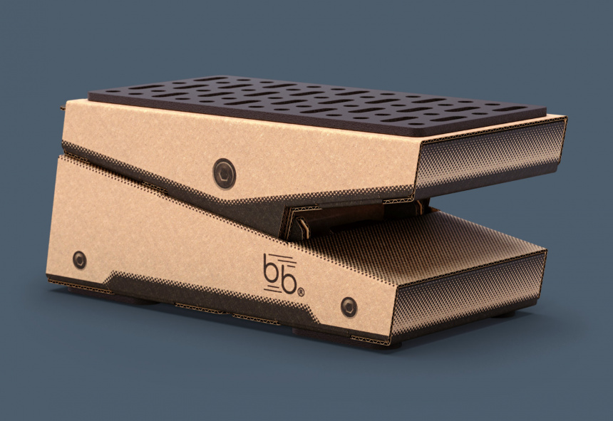 Cardboard Expression Pedal