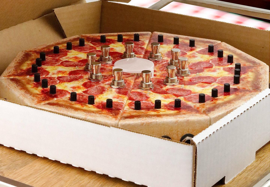 Slice Of Pie en caja de pizza